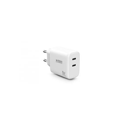 Sieťová nabíjačka, 2xUSB-C (20W+45W), URBAN FACTORY