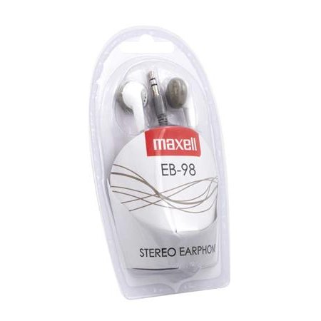 Slúchadlá, MAXELL "Ear Buds 98", biela