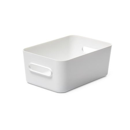 Úložný box, plastový, 5,3 l, SMARTSTORE "Compact M", biely