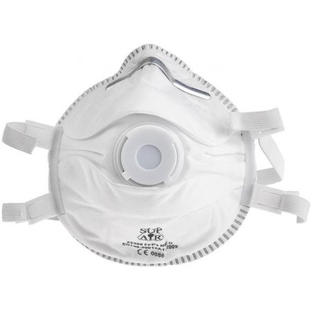 Respirátor,FFP3, s ventilom „Supair 23306“