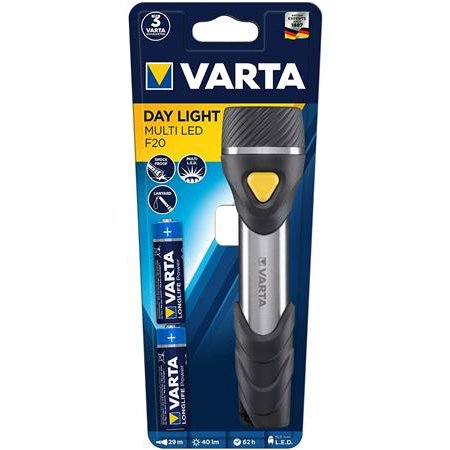 Svietidlo, LED, 2xAA, VARTA "Day Light F20"