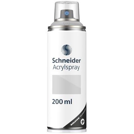 Akrylová farba v spreji, 200 ml, SCHNEIDER "Paint-It 030", základný náter