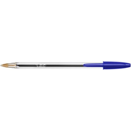 Guľôčkové pero, 0,32 mm, s vrchnákom, BIC "Cristal Original", modré