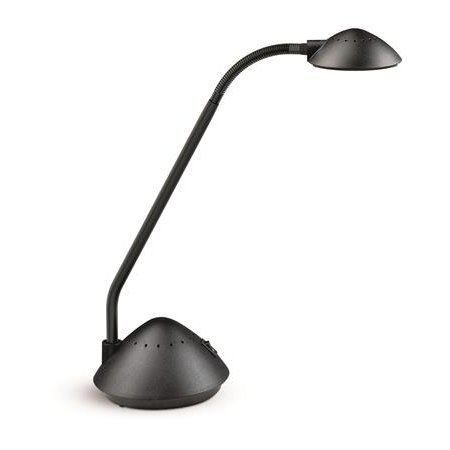 Stolová lampa, LED, MAUL "Arc", čierna