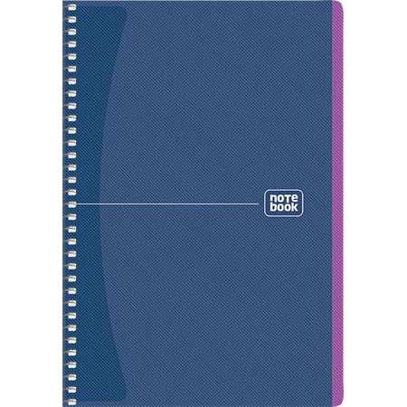 Špirálový zošit, A5, štvorčekový, 80 listov, SHKOLYARYK "Notebook",  mix