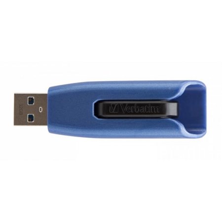 USB kľúč, 32GB, USB 3.2, 175/80 MB/sec, VERBATIM "V3 MAX", modro-čierna