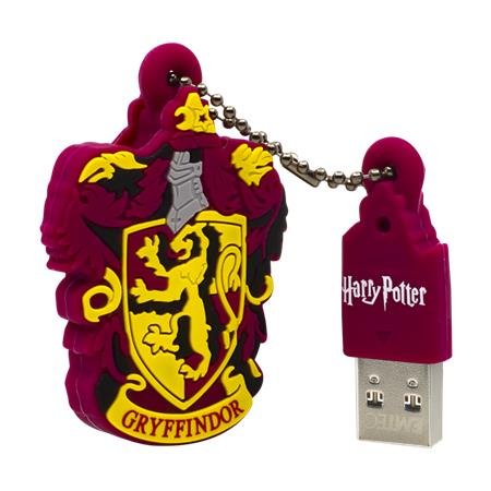 USB kľúč, 16GB, USB 2.0, EMTEC "Harry Potter Gryffindor"