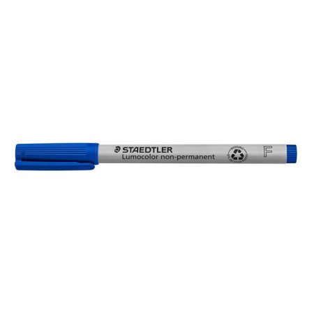 Nepermanentný popisovač, OHP, 0,6 mm, STAEDTLER "Lumocolor® 316 F", modrá