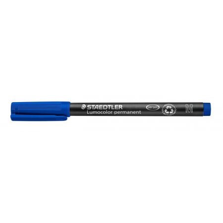 Permanentný popisovač, OHP, 1 mm, STAEDTLER "Lumocolor® 317 M", modrá