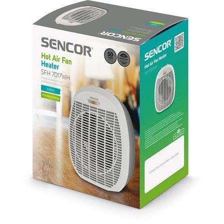 Teplovzdušný ventilátor, SENCOR "SFH7017WH", biela