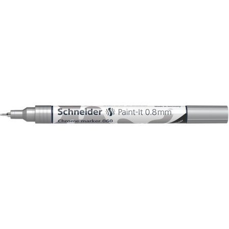 Popisovač, chrómový, 0,8 mm, SCHNEIDER "Paint-It 060"