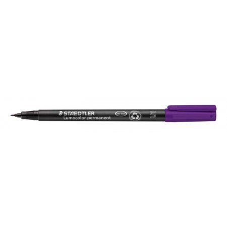 Permanentný popisovač, OHP, 0,4 mm, STAEDTLER "Lumocolor® 313 S", fialová