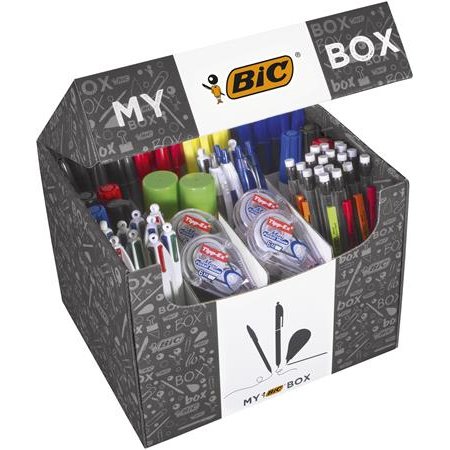 Sada písacích potrieb, BIC "Box", 124 kusov