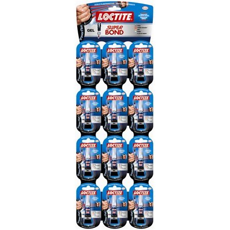 Sekundové lepidlo, gél, 2 g, HENKEL "Loctite Super Bond Power Gél"