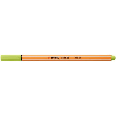 Liner, 0,4 mm, STABILO "Point 88", lime zelený