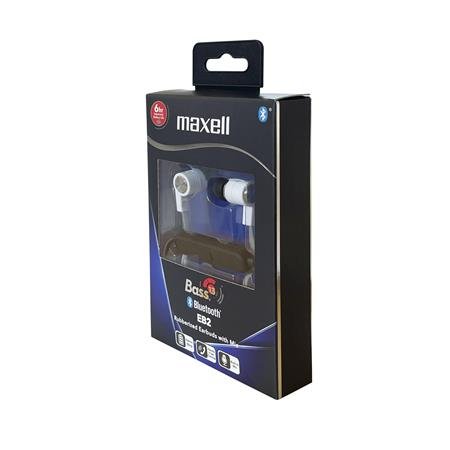 Slúchadlá, bezdrôtové, Bluetooth 5.1, s mikrofónom, MAXELL "Bass", čierna