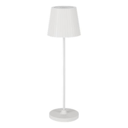 Stolová lampa, nabíjateľná, USB, LED 3,8W EGLO "Cabozo", biela