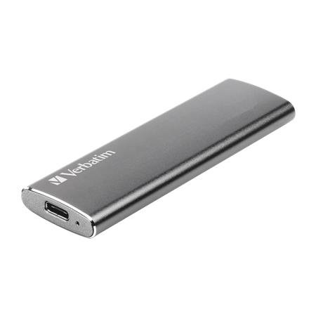 SSD (externá pamäť) 240 GB, USB 3.2 Gen2, VERBATIM "Vx500", sivá