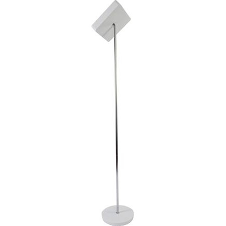 Stojacia lampa, 24 W, ALBA "Fluosquare", biela