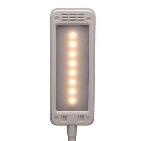 Stolová lampa, LED, nastaviteľná, MAUL "Pearly colour vario", biela