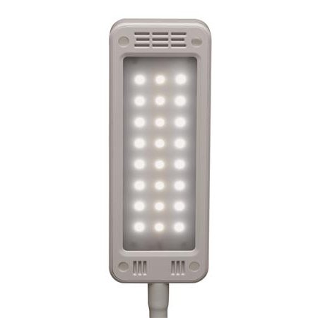 Stolová lampa, LED, nastaviteľná, MAUL "Pearly colour vario", biela