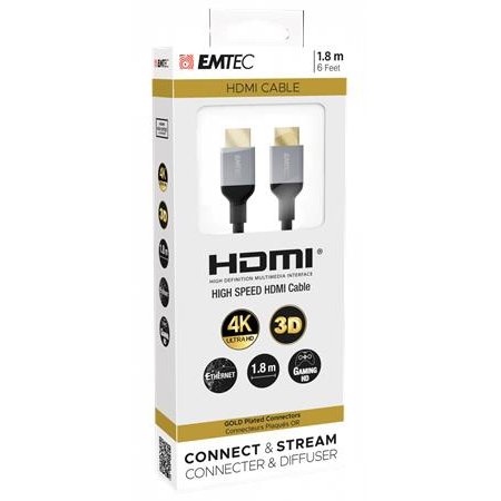 Kábel HDMI, 1,8 m, EMTEC "T700HD"