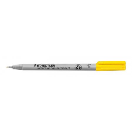 Nepermanentný popisovač, OHP, 0,4 mm, STAEDTLER "Lumocolor® 311 S", žltá