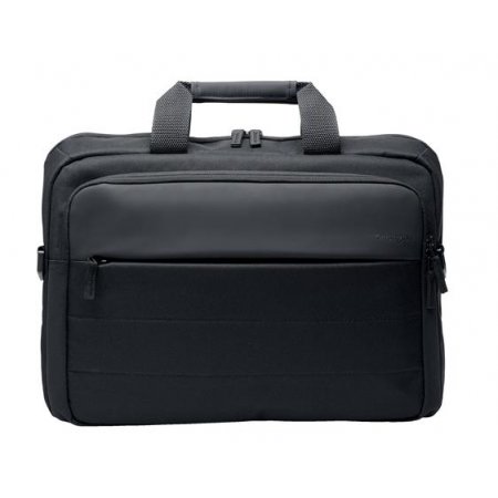 Taška na notebook, 16", z recyklovaného materiálu, KENSINGTON "EQ Briefcase", čierna