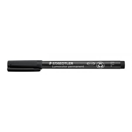 Permanentný popisovač, OHP, 0,6 mm, STAEDTLER "Lumocolor® 318 F", čierna