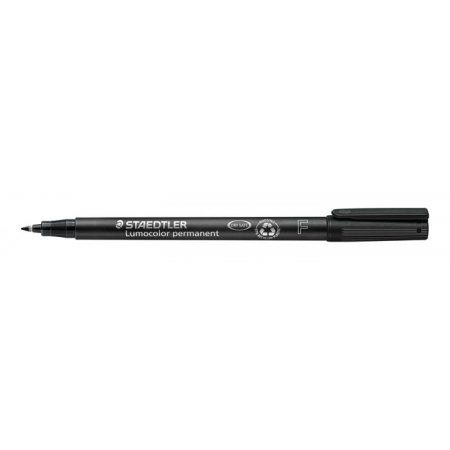 Permanentný popisovač, OHP, 0,6 mm, STAEDTLER "Lumocolor® 318 F", čierna