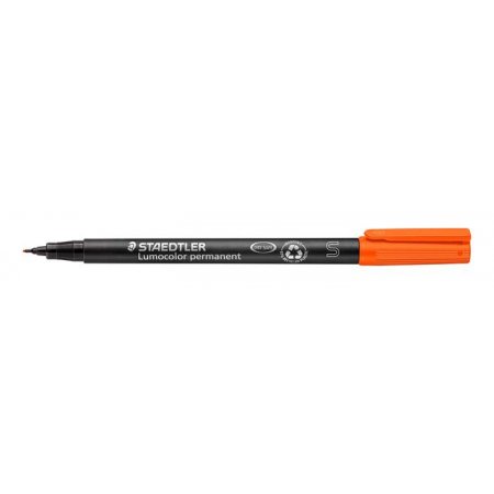 Permenentný popisovač, OHP, 0,4 mm, STAEDTLER "Lumocolor® 313 S", oranžová