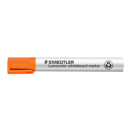 Popisovač na tabule, 2 mm, kužeľový hrot, STAEDTLER "Lumocolor 351", oranžový