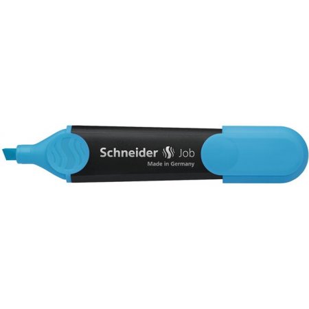 Zvýrazňovač, 1-5 mm, SCHNEIDER "Job 150", modrý