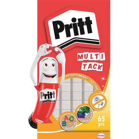 Lepiaca hmota, 65 kociek/bal, HENKEL "Pritt Multi Fix"