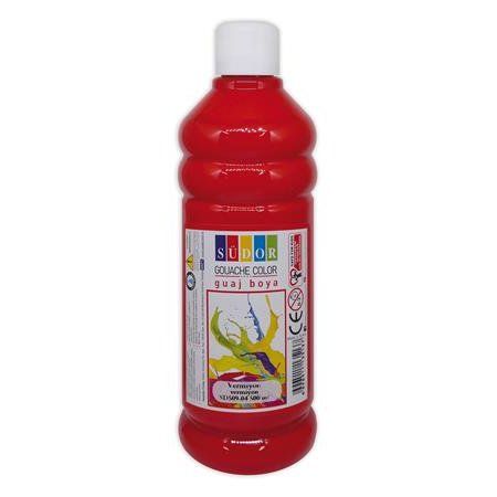 Tempera, 500 ml, Südor, červená