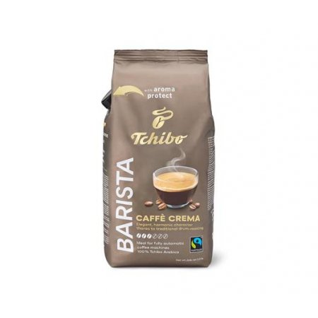 Káva, pražená, zrnková, 1000 g, TCHIBO "Barista Caffé Crema"