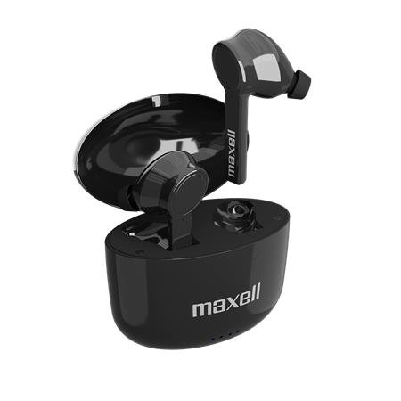 Slúchadlá, bezdrôtové, Bluetooth 5.0, s mikrofónom, MAXELL "Bass 13", čierna