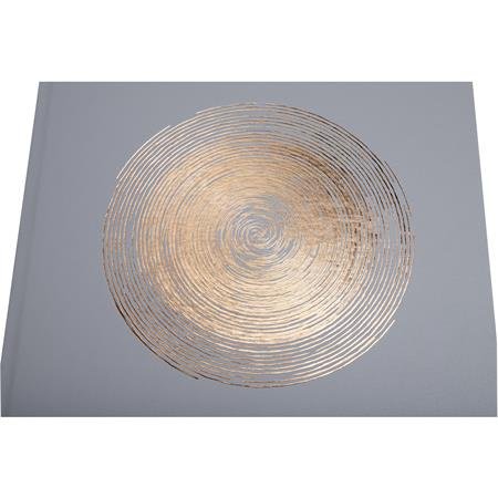 Návštevná kniha, 27x22 cm, 50 listov, EXACOMPTA "Ellipse", sivá