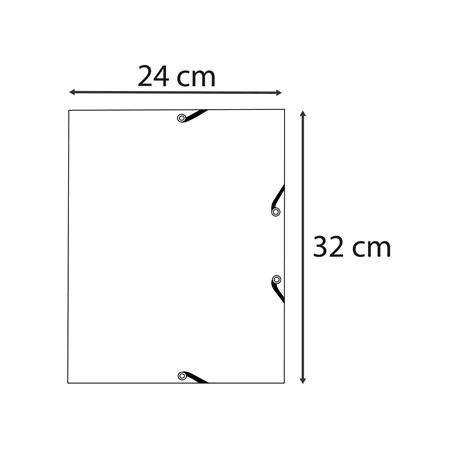 Doska s gumičkou, kartón, A4, 15 mm, EXACOMPTA "Néo Déco", mix farieb